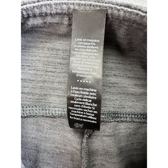 RBX Capri Leggings Women's Medium Gray White Pull On Elastic Waistband High Rise - Picture 5 of 9